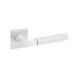 Intersteel Deurklink Bau-Stil vierkant magneet rozet geborsteld RVS Intersteel Deurklink Bau-Stil vierkant magneet rozet geborsteld RVS