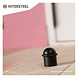 Intersteel Deurstopper met ring mat zwart | De Oude Deurklink jaren 30 deurbeslag Intersteel Deurstopper met ring mat zwart | De Oude Deurklink jaren 30 deurbeslag