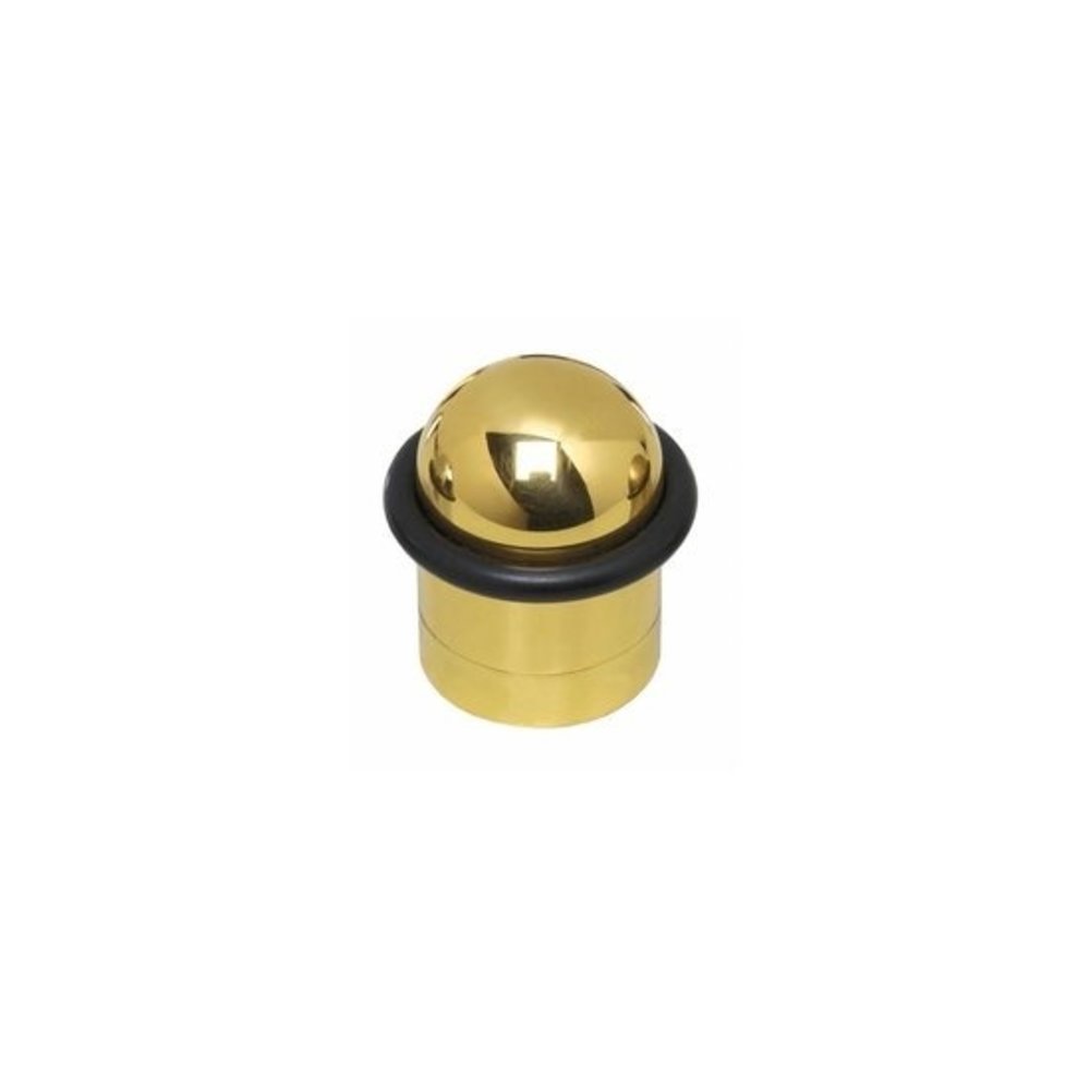 Intersteel Deurstopper met ring messing gelakt | De Oude Deurklink jaren 30 deurbeslag Intersteel Deurstopper met ring messing gelakt | De Oude Deurklink jaren 30 deurbeslag