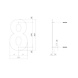 Intersteel Intersteel Huisnummer 8 XL RVS mat zwart (30cm) - weerbestendig buitendeurbeslag | De Oude Deurklink klassiek buitendeurbeslag Intersteel Intersteel Huisnummer 8 XL RVS mat zwart (30cm) - weerbestendig buitendeurbeslag | De Oude Deurklink klassiek buitendeurbeslag