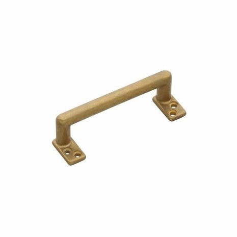Intersteel Intersteel Meubelgreep messing getrommeld 107mm kastgreep ladegrepen | De Oude Deurklink