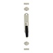 Intersteel Raamespagnolet Ton 400 rechts nikkel/ebbenhout Intersteel Raamespagnolet Ton 400 rechts nikkel/ebbenhout