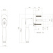 Intersteel Raamsluiting Ton 222 afsluitbaar ovaal rozet chroom/ebbenhout Intersteel Raamsluiting Ton 222 afsluitbaar ovaal rozet chroom/ebbenhout