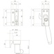 Intersteel Intersteel Raamsluiting afsluitbaar met slot Ton 400 mat nikkel met ebbenhout - SKG1, links | De Oude Deurklink Intersteel Intersteel Raamsluiting afsluitbaar met slot Ton 400 mat nikkel met ebbenhout - SKG1, links | De Oude Deurklink