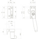 Intersteel Raamsluiting Ton 400 nikkel met slot skg1 links Intersteel Raamsluiting Ton 400 nikkel met slot skg1 links