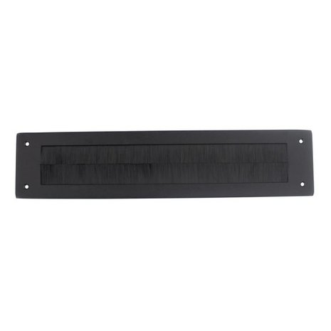 Intersteel Intersteel Tochtwering brievenbus rechthoekig mat zwart | De Oude Deurklink Intersteel Intersteel Tochtwering brievenbus rechthoekig mat zwart | De Oude Deurklink