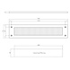 Intersteel Intersteel Tochtwering brievenbus rechthoekig mat zwart | De Oude Deurklink Intersteel Intersteel Tochtwering brievenbus rechthoekig mat zwart | De Oude Deurklink