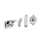 Intersteel Intersteel WC-slot hendel met bocht vrij-bezet chroom | De Oude Deurklink jaren 30 deurbeslag