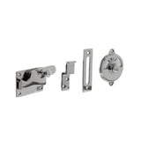 Intersteel WC-slot hendel vlak vrij/bezet nikkel Intersteel WC-slot hendel vlak vrij/bezet nikkel