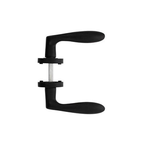 Intersteel Deurklink George op rozet mat zwart Intersteel Deurklink George op rozet mat zwart