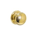 Intersteel Deurknop zwaar messing ongelakt