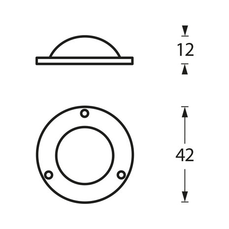 Intersteel Intersteel Afdekplaatje rond mat zwart deurbeslag binnendeur | De Oude Deurklink Intersteel Intersteel Afdekplaatje rond mat zwart deurbeslag binnendeur | De Oude Deurklink
