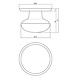 Intersteel Deurknop zwaar messing getrommeld | De Oude Deurklink klassiek buitendeurbeslag Intersteel Deurknop zwaar messing getrommeld | De Oude Deurklink klassiek buitendeurbeslag