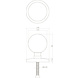 Intersteel Deurknop bolrond messing getrommeld | De Oude Deurklink klassiek buitendeurbeslag Intersteel Deurknop bolrond messing getrommeld | De Oude Deurklink klassiek buitendeurbeslag