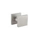 Intersteel Deurknop vierkant 58x58mm aluminium Intersteel Deurknop vierkant 58x58mm aluminium