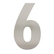 Intersteel Intersteel Huisnummer 6 XXL geborsteld RVS (50cm) - weerbestendig buitendeurbeslag | De Oude Deurklink klassiek buitendeurbeslag Intersteel Intersteel Huisnummer 6 XXL geborsteld RVS (50cm) - weerbestendig buitendeurbeslag | De Oude Deurklink klassiek buitendeurbeslag