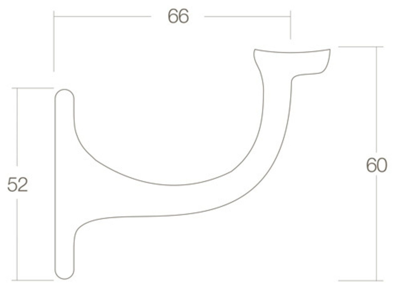 Intersteel Intersteel Trapleuninghouder mat zwart vlak zadel - vierkante leuning | De Oude Deurklink Intersteel Intersteel Trapleuninghouder mat zwart vlak zadel - vierkante leuning | De Oude Deurklink