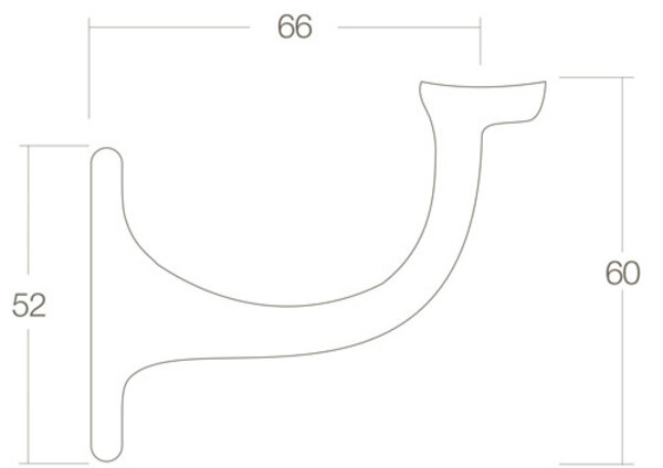Intersteel Intersteel Trapleuninghouder mat zwart vlak zadel - vierkante leuning | De Oude Deurklink Intersteel Intersteel Trapleuninghouder mat zwart vlak zadel - vierkante leuning | De Oude Deurklink