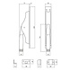 Intersteel Intersteel Pomp-espagnolet Ton 222 mat nikkel met ebbenhout - stangenset 2x1250mm | De Oude Deurklink Intersteel Intersteel Pomp-espagnolet Ton 222 mat nikkel met ebbenhout - stangenset 2x1250mm | De Oude Deurklink