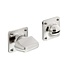 Wc slot vierkant basic mat nikkel Wc slot vierkant basic mat nikkel