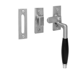 De Oude Deurklink Raamsluiting Deco, verstevigd, mat nikkel, rechts