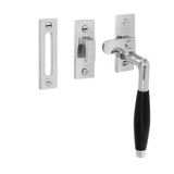 De Oude Deurklink Raamsluiting klassiek, verstevigd, glanzend nikkel, rechts De Oude Deurklink Raamsluiting klassiek, verstevigd, glanzend nikkel, rechts