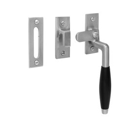 De Oude Deurklink Raamsluiting klassiek, verstevigd, mat nikkel, rechts De Oude Deurklink Raamsluiting klassiek, verstevigd, mat nikkel, rechts