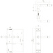 Intersteel Deurklink Helena op schild 235x45x8mm met WC63/8mm chroom Intersteel Deurklink Helena op schild 235x45x8mm met WC63/8mm chroom