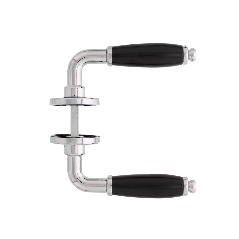 Intersteel Deurklink Courgette met rozet verdekt chroom Intersteel Deurklink Courgette met rozet verdekt chroom