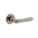 Intersteel Deurklink Trento met ronde rozet 50x5mm nikkel Intersteel Deurklink Trento met ronde rozet 50x5mm nikkel