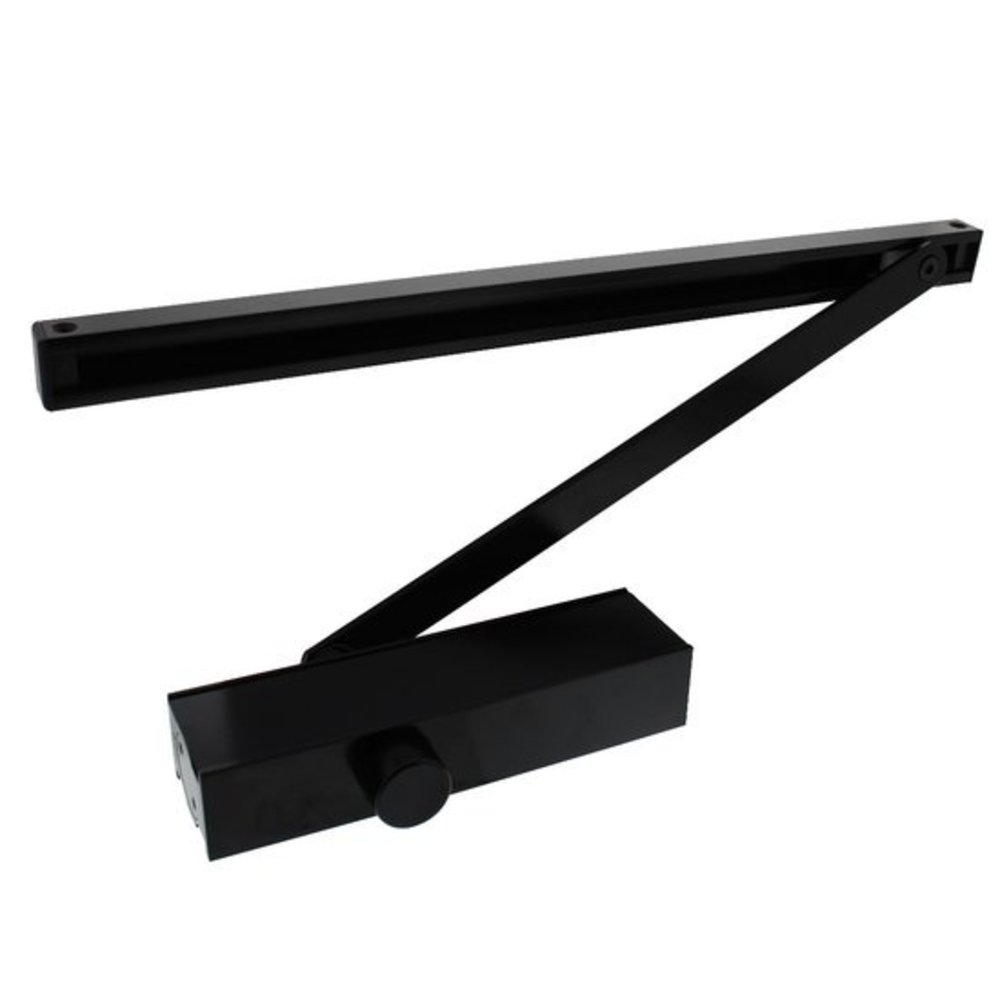 Intersteel Deurdranger zwart met glijarm dr124 | De Oude Deurklink jaren 30 deurbeslag Intersteel Deurdranger zwart met glijarm dr124 | De Oude Deurklink jaren 30 deurbeslag