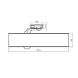Intersteel Deurdranger grijs met schaararm DR 102 Intersteel Deurdranger grijs met schaararm DR 102