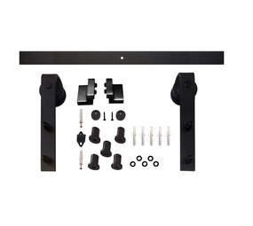 Intersteel Schuifdeursysteem Basic mat zwart