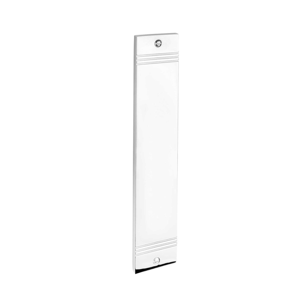 De Oude Deurklink - Geheel blindschild in glanzend nikkel