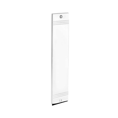 De Oude Deurklink - Geheel blindschild in glanzend nikkel