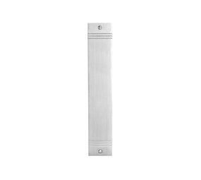 De Oude Deurklink Retro geheel blindschild in mat nikkel De Oude Deurklink Retro geheel blindschild in mat nikkel