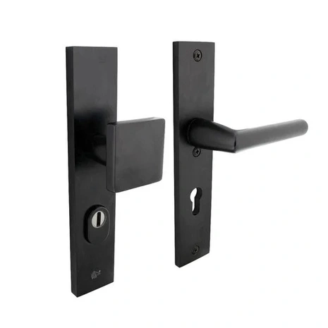 Intersteel Intersteel Veiligheidsbeslag SKG3 mat zwart PC72mm kerntrekbeveiliging