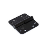 Dulimex Kogelstift paumelle ronde hoeken 89x89 mm SKG3 zwart Links Dulimex Kogelstift paumelle ronde hoeken 89x89 mm SKG3 zwart Links