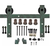 Loftdeur Schuifdeursysteem Green Patina 200cm