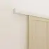 Wit Modern Schuifdeursysteem 200/240cm wandmontage Wit Modern Schuifdeursysteem 200/240cm wandmontage