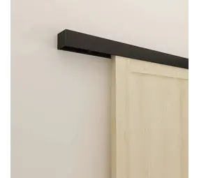 Loftdeur Zwart Modern Schuifdeursysteem 200/240cm wandmontage Loftdeur Zwart Modern Schuifdeursysteem 200/240cm wandmontage
