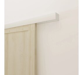 Loftdeur Schuifdeursysteem Modern wit 200/240cm plafondmontage Loftdeur Schuifdeursysteem Modern wit 200/240cm plafondmontage