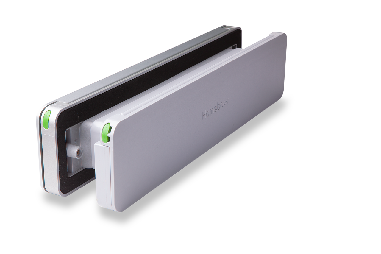 Homebox Homebox brievenbus - geborsteld aluminium Homebox Homebox brievenbus - geborsteld aluminium