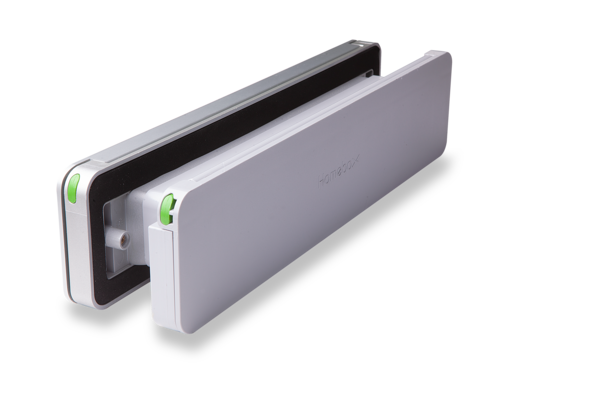 Homebox Homebox brievenbus - geborsteld aluminium Homebox Homebox brievenbus - geborsteld aluminium