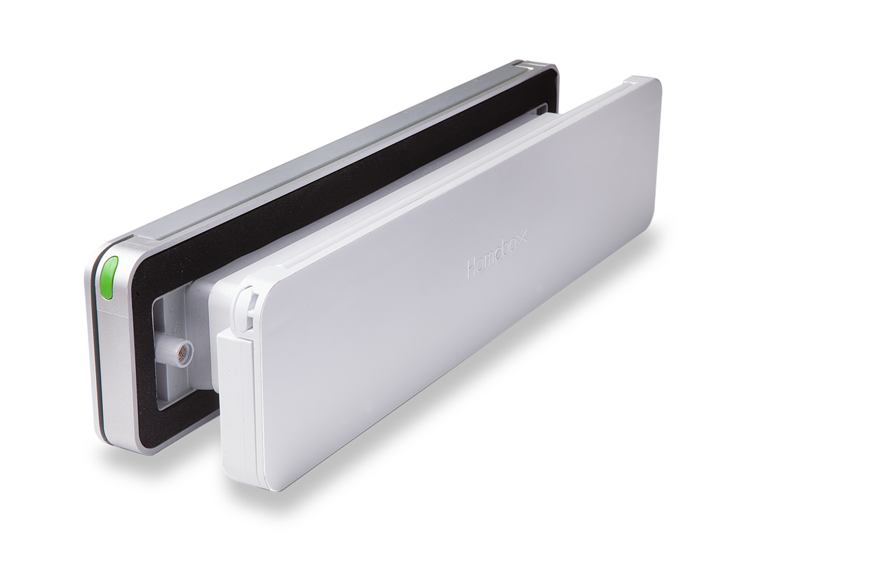 Homebox Homebox brievenbus - geborsteld aluminium Homebox Homebox brievenbus - geborsteld aluminium