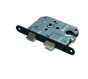 Dulimex Woningbouw cilinder dag- en nachtslot zwart 55 mm
