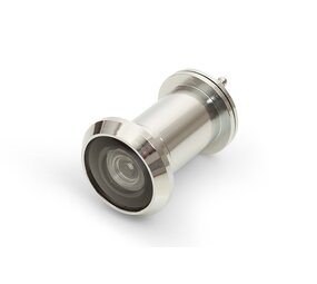 Dulimex Deurspion Big Eye 200° messing verchroomd Dulimex Deurspion Big Eye 200° messing verchroomd