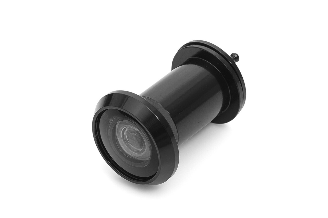 Dulimex Deurspion Big Eye 200° zwart | De Oude Deurklink klassiek buitendeurbeslag Dulimex Deurspion Big Eye 200° zwart | De Oude Deurklink klassiek buitendeurbeslag