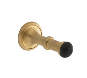 De Oude Deurklink Deurstopper - getrommeld messing De Oude Deurklink Deurstopper - getrommeld messing