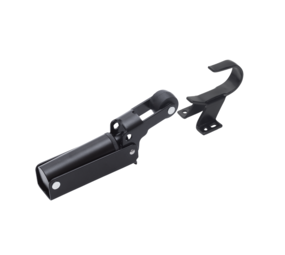 Dulimex Deuropvanger incl. sluithaak instelbare sluitsnelheid zwart Dulimex Deuropvanger incl. sluithaak instelbare sluitsnelheid zwart